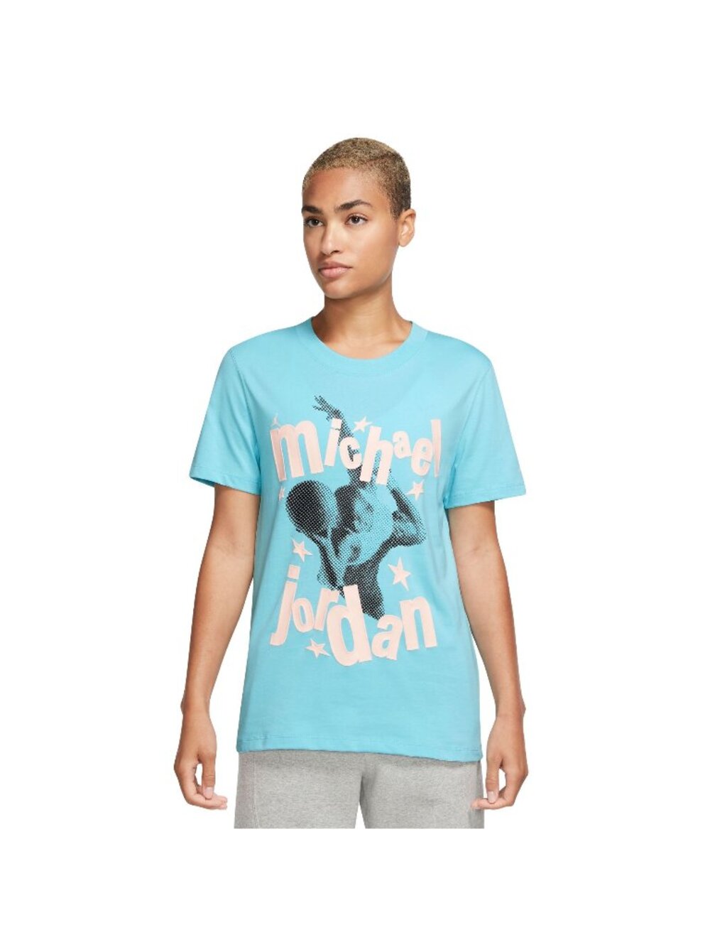 JORDAN Women's Blue Michael Jordan T Shirt Size Small NEW NWT
